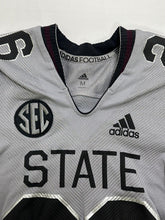 Load image into Gallery viewer, 2018 Mississippi State Bulldogs Game Worn Statesmen Adidas Football Jersey #26 M
