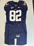 Virginia Cavaliers Team Issued / Game Worn Nike Football Jersey #82 Size 38 L