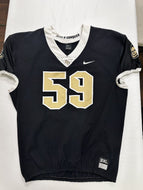 UCF Knights Game Used / Game Worn Nike Football Jersey #59 Size 2XL
