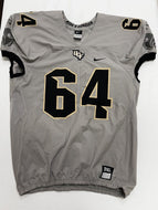 UCF Knights Game Used / Game Worn Nike Football Jersey #64 Size 2XL