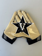 Vanderbilt Commodores Game Issued Nike Vapor Knit Football Gloves - Size XL