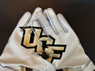 UCF Knights Game Used Nike Superbad Football Gloves - Size Large