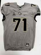 UCF Knights Game Used / Game Worn Nike Football Jersey #71 Size 2XL