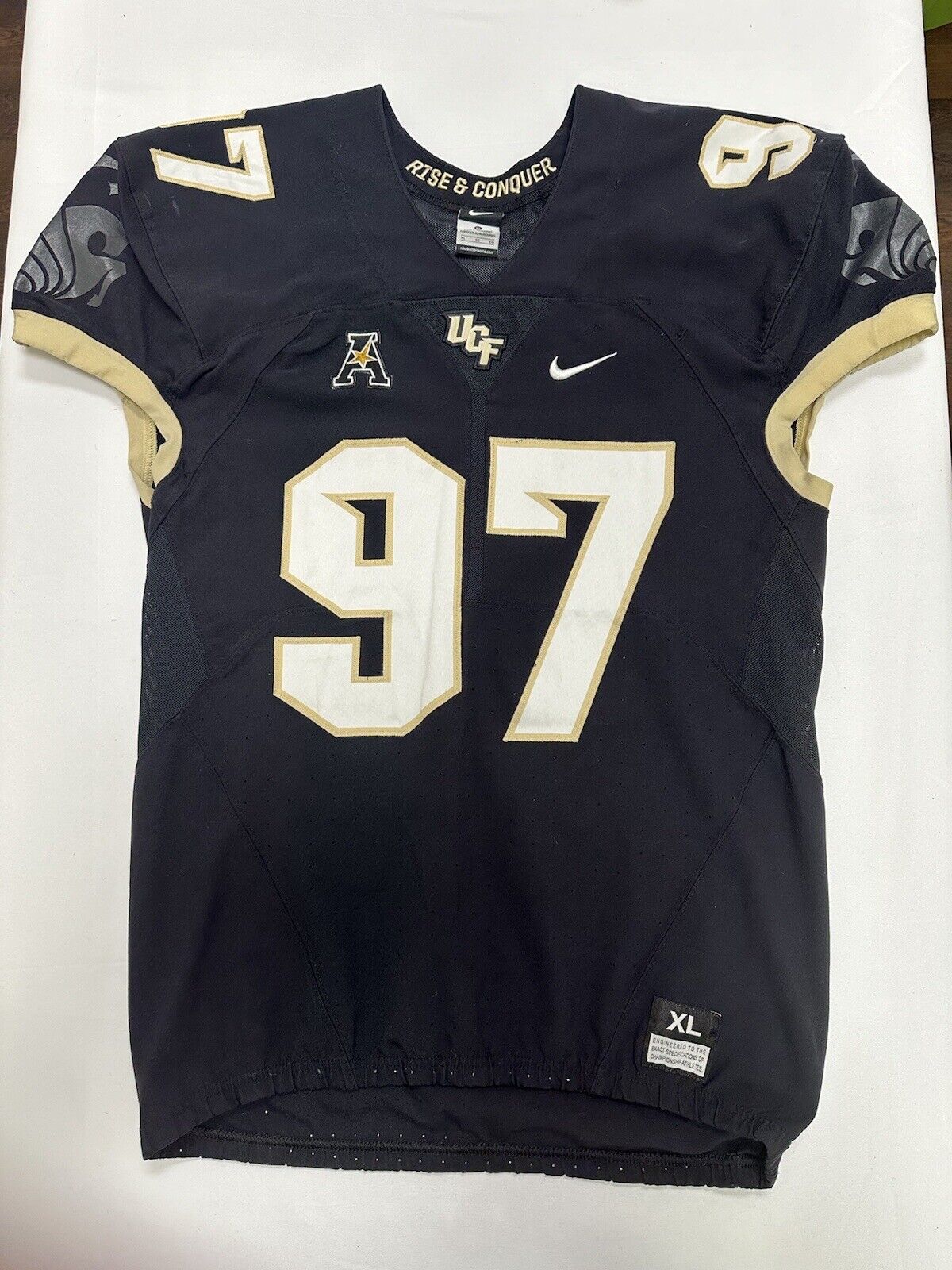 UCF Knights Game Used Game Worn Nike Football Jersey Size XL LBC Football LLC