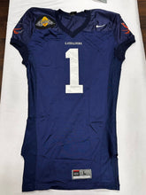 Load image into Gallery viewer, 2002 Virginia Cavaliers Game Used Continental Tire Bowl Nike Football Jersey #1
