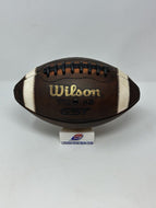 NEW Wilson GST K2 Size PEE WEE (AGES 6-8) Youth Leather Football Game Prepped New