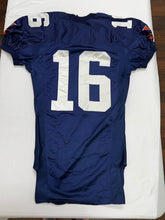 Load image into Gallery viewer, 2002 Virginia Cavaliers Game Used Continental Tire Bowl Nike Football Jersey UVA
