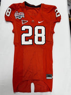 2011 UVA Cavaliers Football Jersey - Chik-Fil-A Bowl v Auburn Nike Size 36 Line