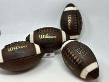 Load image into Gallery viewer, NEW Wilson GST K2 Size PEE WEE (AGES 6-8) Youth Leather Football Game Prepped New
