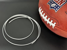 Load image into Gallery viewer, Wilson White Suede NFL Style Lacing - Lace For NFL, NCAA, NFHS, CFL Footballs
