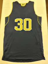 Load image into Gallery viewer, 2010 Michigan Wolverines Game Used Mens NCAA Adidas Basketball Jersey #30 2XL
