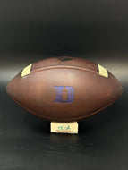 Duke Blue Devils Game Used Nike Vapor One New NCAA Regulation Size Football