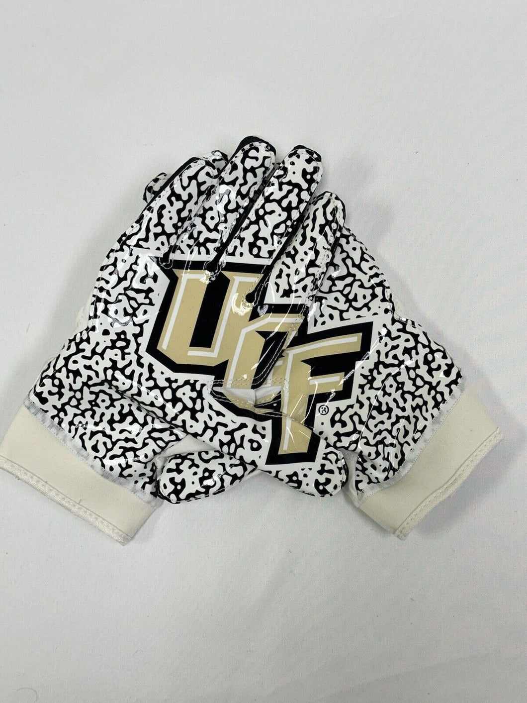 UCF Knights Game Issued / Worn Nike Alpha Football Gloves - Size Large