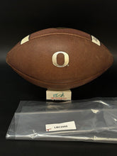 Load image into Gallery viewer, 2014 Oregon Ducks Game Used Nike Vapor One NCAA Football
