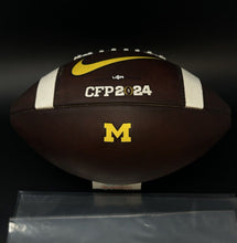 Load image into Gallery viewer, 2024 Michigan Wolverines CFP Nike Vapor Elite Game Prepped Football
