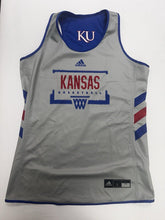 Load image into Gallery viewer, Kansas Jayhawks Womens Basketball Team Used Adidas Reversable Practice Jersey
