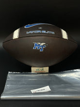 Load image into Gallery viewer, MTSU Blue Raiders Game / Practice Used Nike Vapor Elite NCAA Football MTSU
