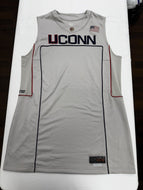 2022 UConn Huskies Game Issued Nike Elite NCAA Mens Basketball Jersey Size 60 +6