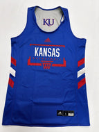 Kansas Jayhawks Womens Basketball Team Used Adidas Reversable Practice Jersey