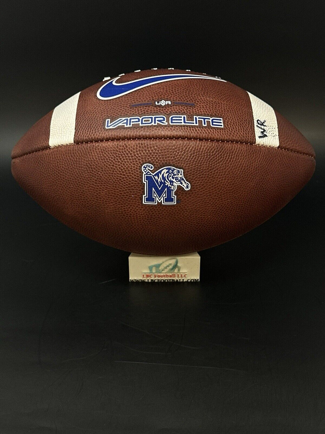 2024 Memphis Tigers Game Issued / Used Nike Vapor Elite NCAA Football