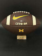 2024 Michigan Wolverines CFP Nike Vapor Elite Game Prepped Football