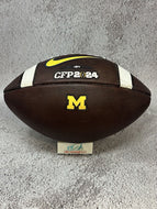 2024 Michigan Wolverines CFP Nike Vapor Elite Game Prepped Football