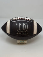 Fully Game Prepped Wilson OMEGA NFHS / NCAA Regulation Size Leather Football