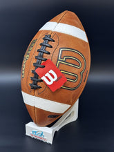 Load image into Gallery viewer, Wilson GST TDY Youth Size Age 12-14 Leather Youth Football New
