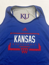 Load image into Gallery viewer, Kansas Jayhawks Womens Basketball Team Used Adidas Reversable Practice Jersey
