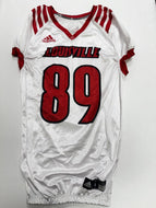 2018 Louisville Cardinals Team Issued Adidas Practice Football Jersey #89 Small