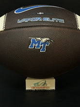 Load image into Gallery viewer, MTSU Blue Raiders Game / Practice Used Nike Vapor Elite NCAA Football MTSU
