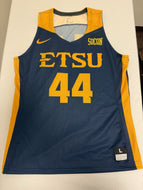 East Tennessee State University ETSU Buccaneers Game Used Nike Basketball Jersey