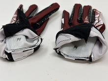 Load image into Gallery viewer, Texas A&amp;M Aggies Game Used Adidas Adizero 5 Star Football Gloves Size Medium
