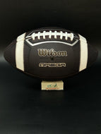 Fully Game Prepped Wilson OMEGA NFHS / NCAA Regulation Size Leather Football