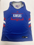 Kansas Jayhawks Womens Basketball Team Used Adidas Reversable Practice Jersey