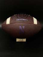 2023 Northwestern Wildcats PRO-SIZE Game Issued Wilson Omega NCAA Football