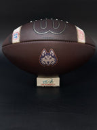 2023 Houston Christian University Huskies Game Used Wilson GST NCAA Football HCU