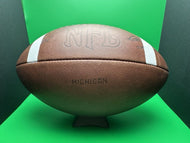 1984 Michigan Wolverines Game Issued Wilson NFL Leather Football Refurbished