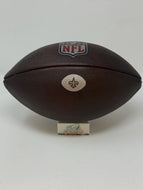 New Orleans Saints Game Issued Fully Game Prepped Wilson NFL Leather Football