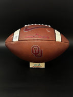 2023 Oklahoma Sooners Game Used Nike Vapor Elite NCAA Football - OU