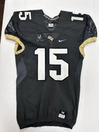 2017 UCF Knights Game Used / Game Worn Nike Football Jersey #15 Medium