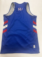 Load image into Gallery viewer, Kansas Jayhawks Womens Basketball Team Used Adidas Reversable Practice Jersey
