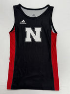 Nebraska Cornhuskers Practice Used Adidas NCAA Men's Basketball Jersey - XL