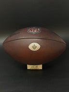 New Orleans Saints Team Issued Game Prepped Wilson Leather Game Football