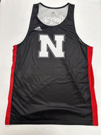 Nebraska Cornhuskers Practice Used Adidas NCAA Men's Basketball Jersey