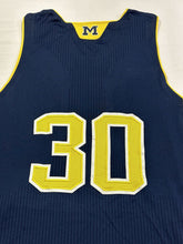 Load image into Gallery viewer, 2010 Michigan Wolverines Game Used Mens NCAA Adidas Basketball Jersey #30 2XL
