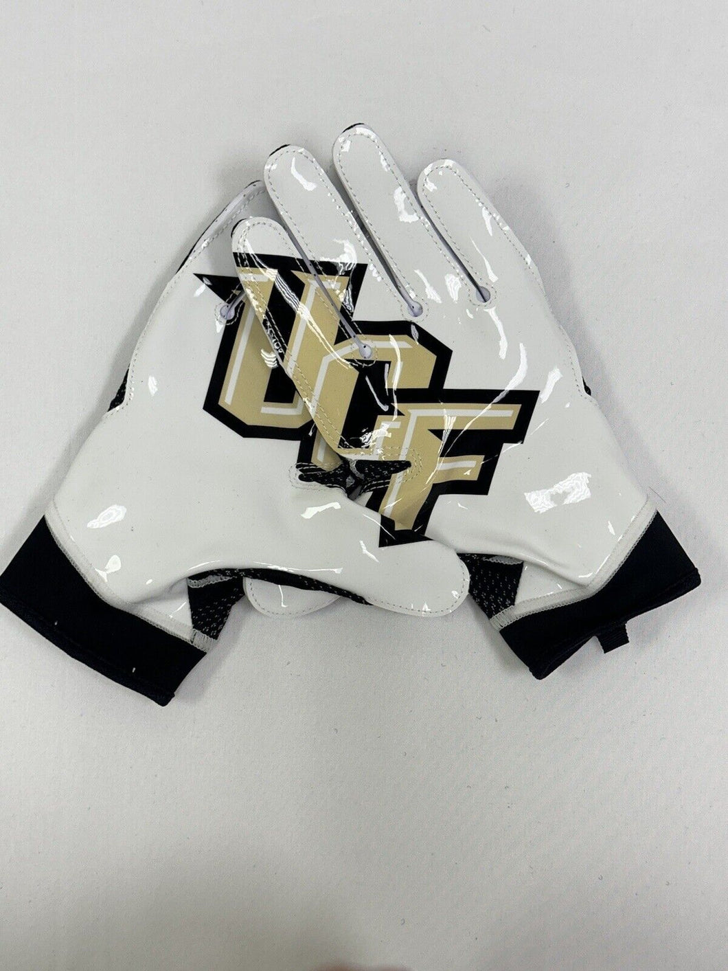 UCF Knights Game Issued / Worn Nike Superbad Football Gloves - Size Large