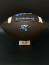 Load image into Gallery viewer, MTSU Blue Raiders Game / Practice Used Nike Vapor Elite NCAA Football MTSU
