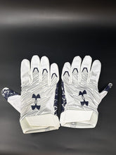 Load image into Gallery viewer, Navy Midshipmen SCIENTIA Edition Game Issued Under Armour Football Gloves
