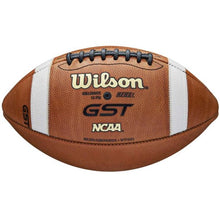 Load image into Gallery viewer, Wilson GST Tan Leather 1003 Pattern NCAA Football New
